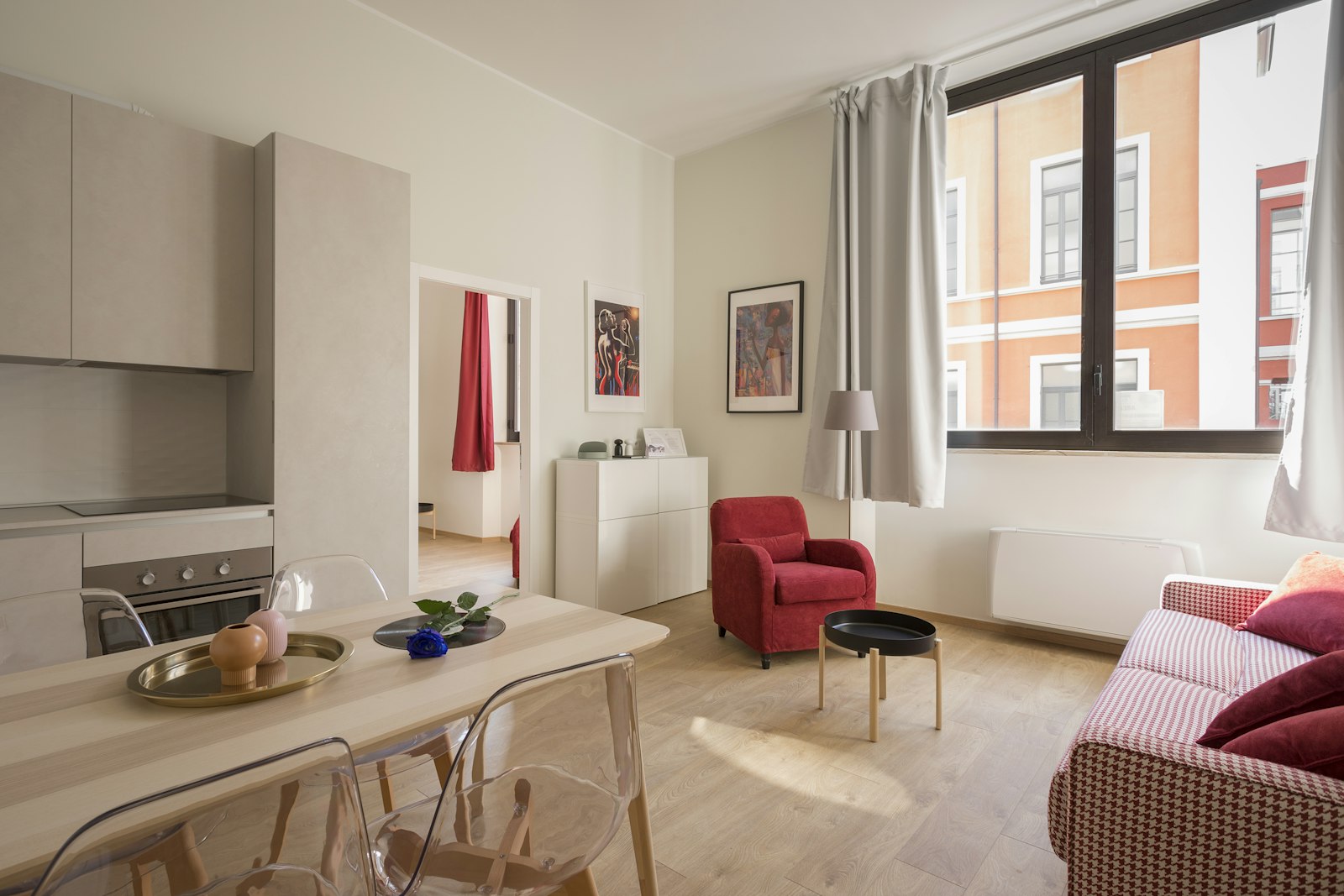 Levent Rezidans'ta Boğaz Manzaralı 1+1 Kiralık